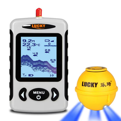 FFCW1108-1 Wireless Sonar Fishing Alert Fish Finder Underwater Echo Sounder Fishing Detector Portable Fish Finder