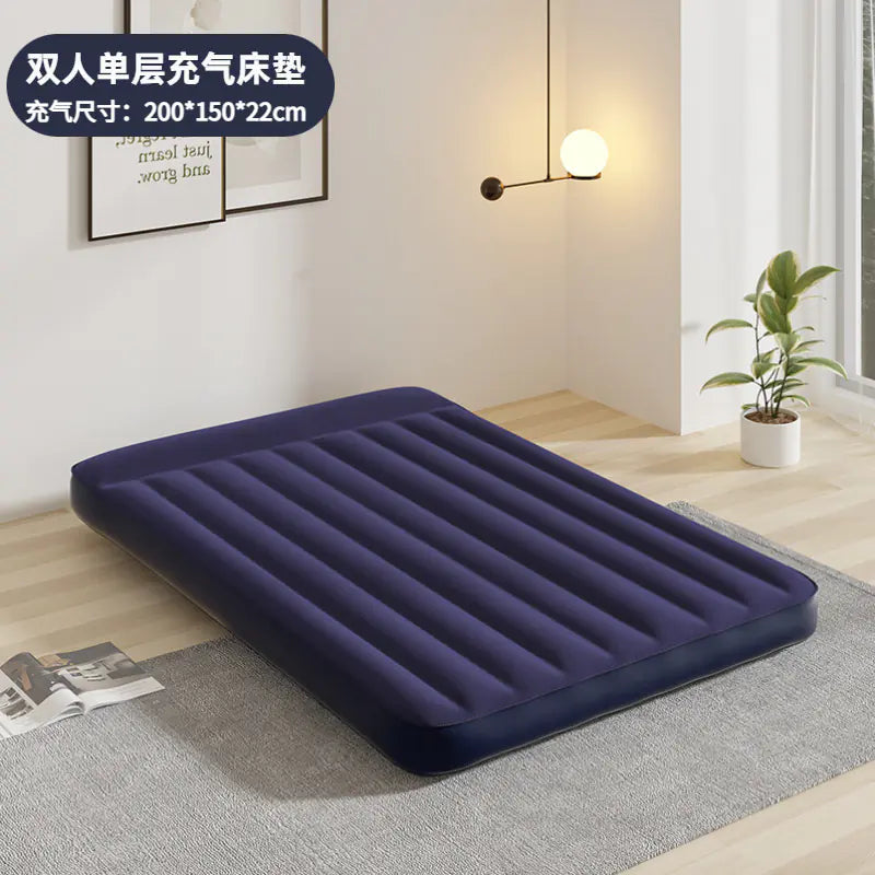 Colchón Inflable de PVC para Uso al Aire Libre y en Casa