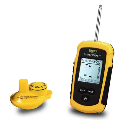 FFCW1108-1 Wireless Sonar Fishing Alert Fish Finder Underwater Echo Sounder Fishing Detector Portable Fish Finder