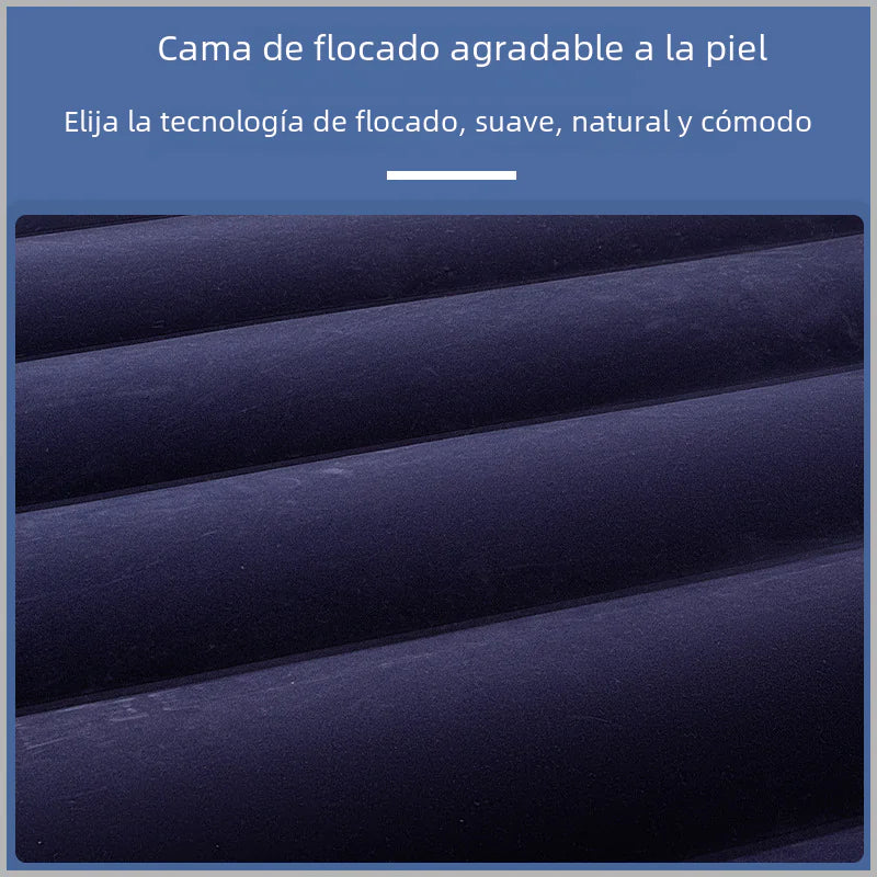 Colchón Inflable de PVC para Uso al Aire Libre y en Casa