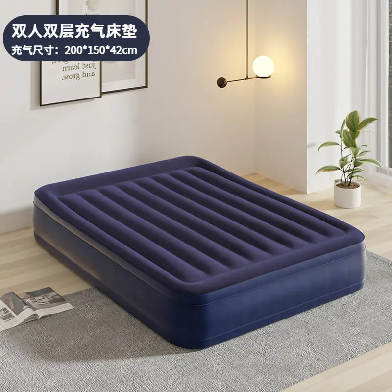 Colchón Inflable de PVC para Uso al Aire Libre y en Casa